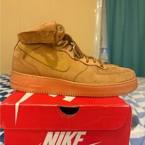 Nike Air Force one Wheat/flax size 12
